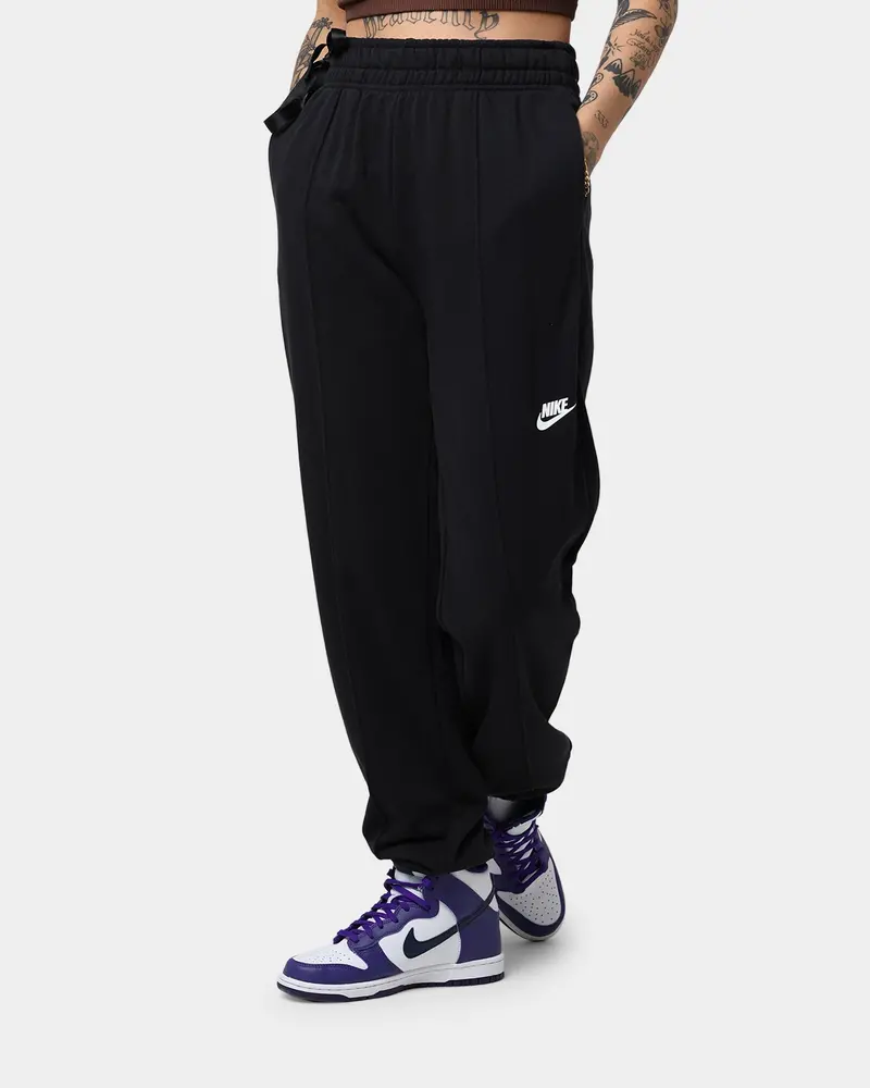 Nike Women's Sportswear Loose Fleece Dance Pants Black 3