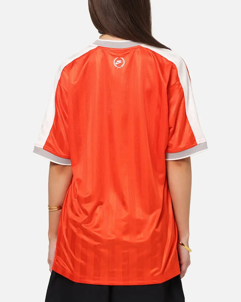 Nike Women's Sportswear V-Neck Jersey T-Shirt Picante Red/Sail 3