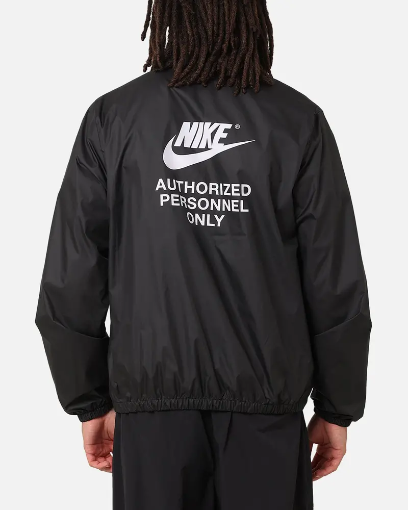 Nike Woven Full Zip Jacket Black/Black 1