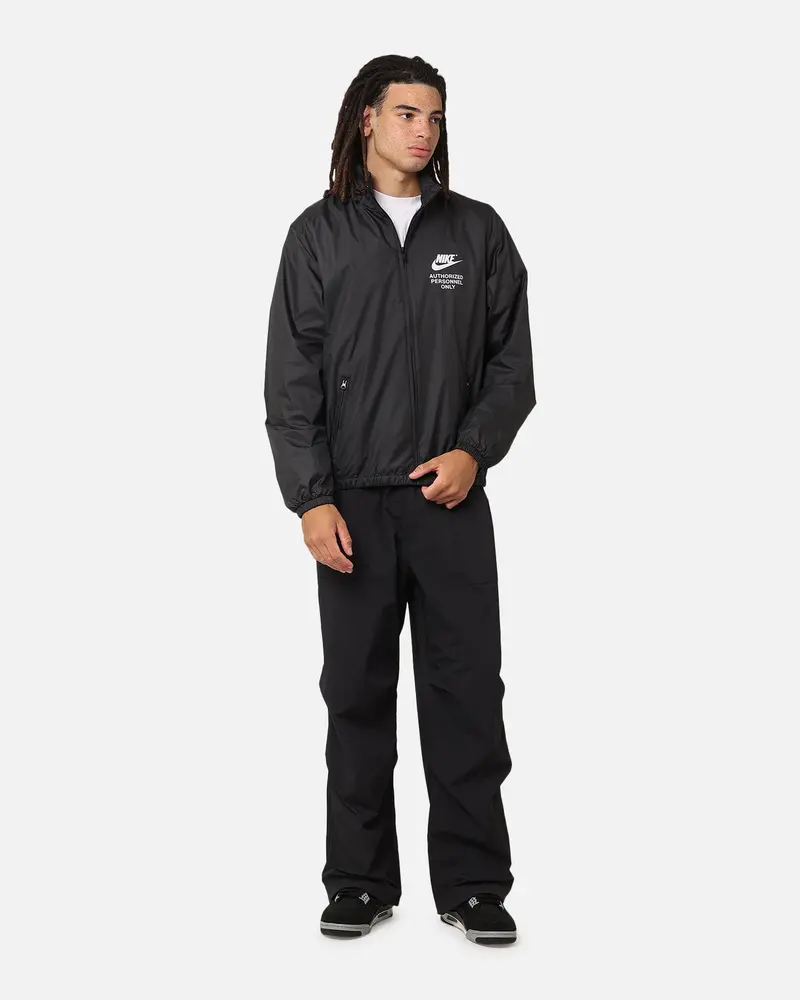 Nike Woven Full Zip Jacket Black/Black 4