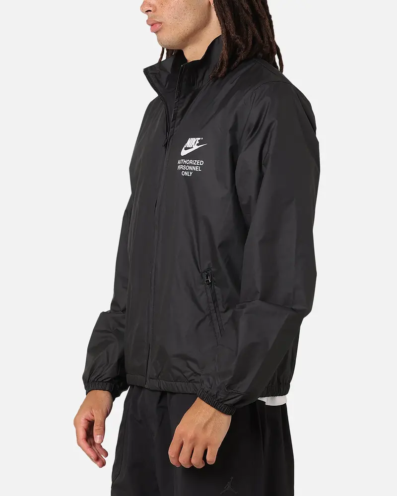 Nike Woven Full Zip Jacket Black/Black 6
