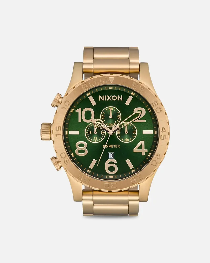 Nixon 51-30 Chrono Gold/Green 1
