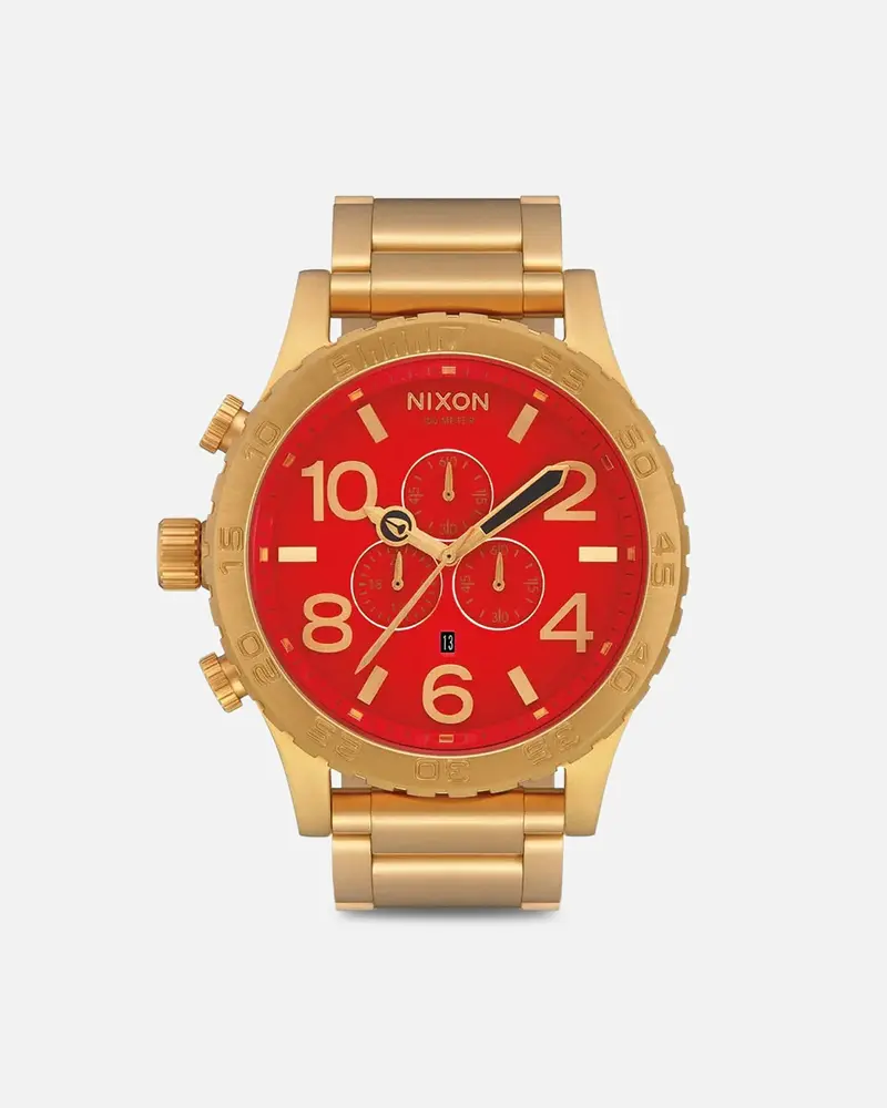 Nixon 51-30 Chrono Gold/Red 1
