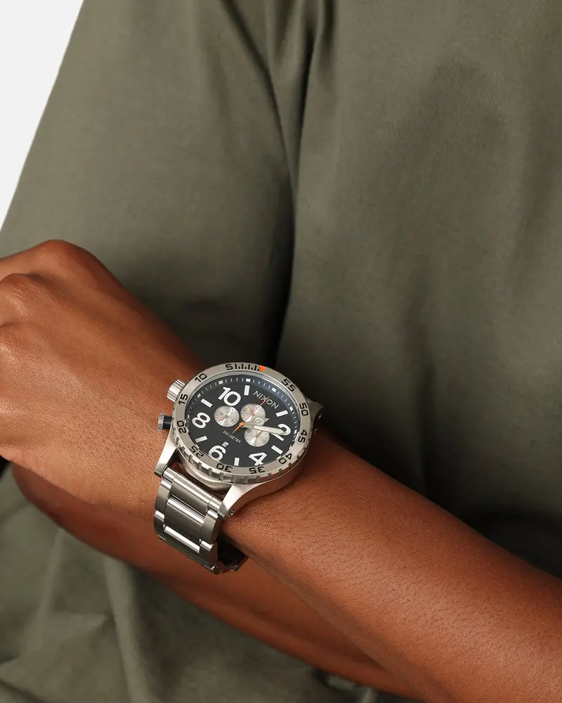 Nixon 51-30 Watch Silver/Midnight 1