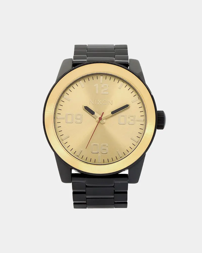 Nixon Corporal Ss Black/Gold 1