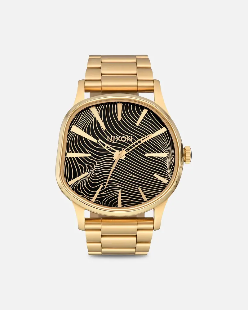 Nixon Sentry Wobble Watch Gold/Black 1
