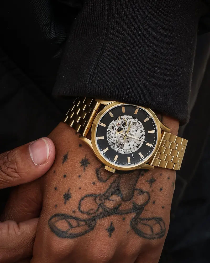 Nixon Spectra Watch Black/Gold 1