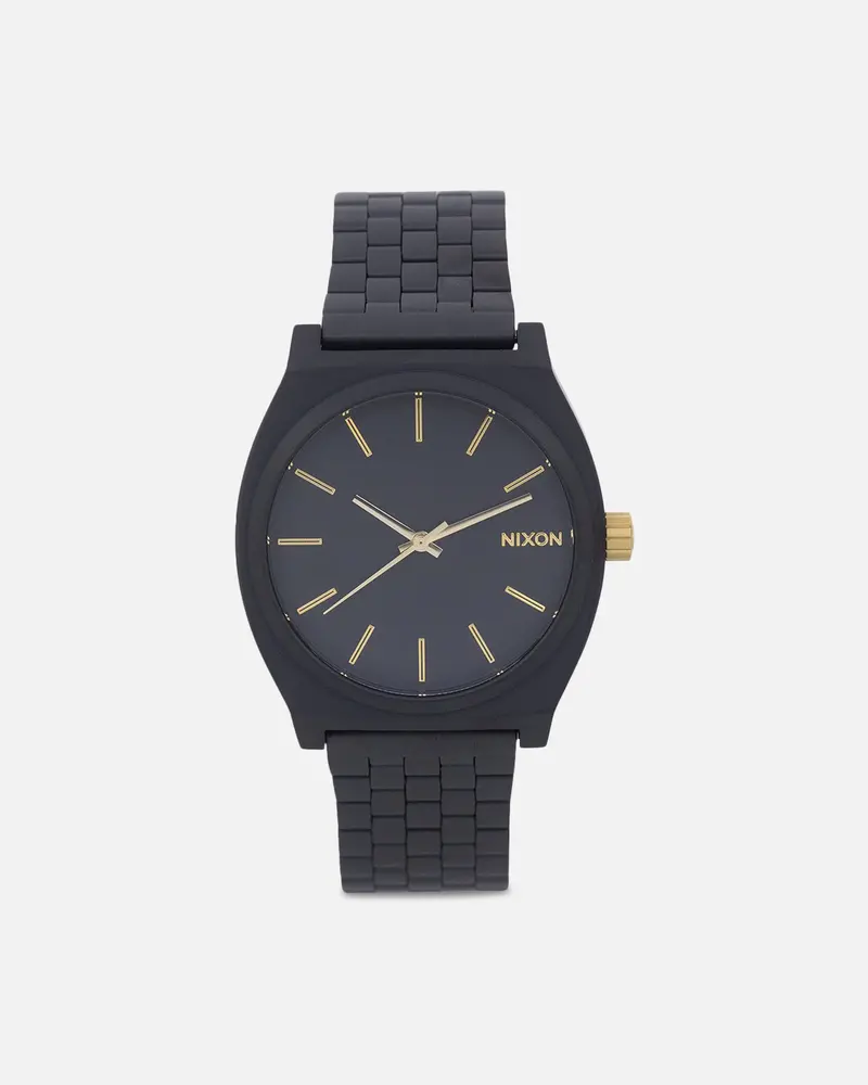 Nixon Time Teller Matte Black/Gold 1