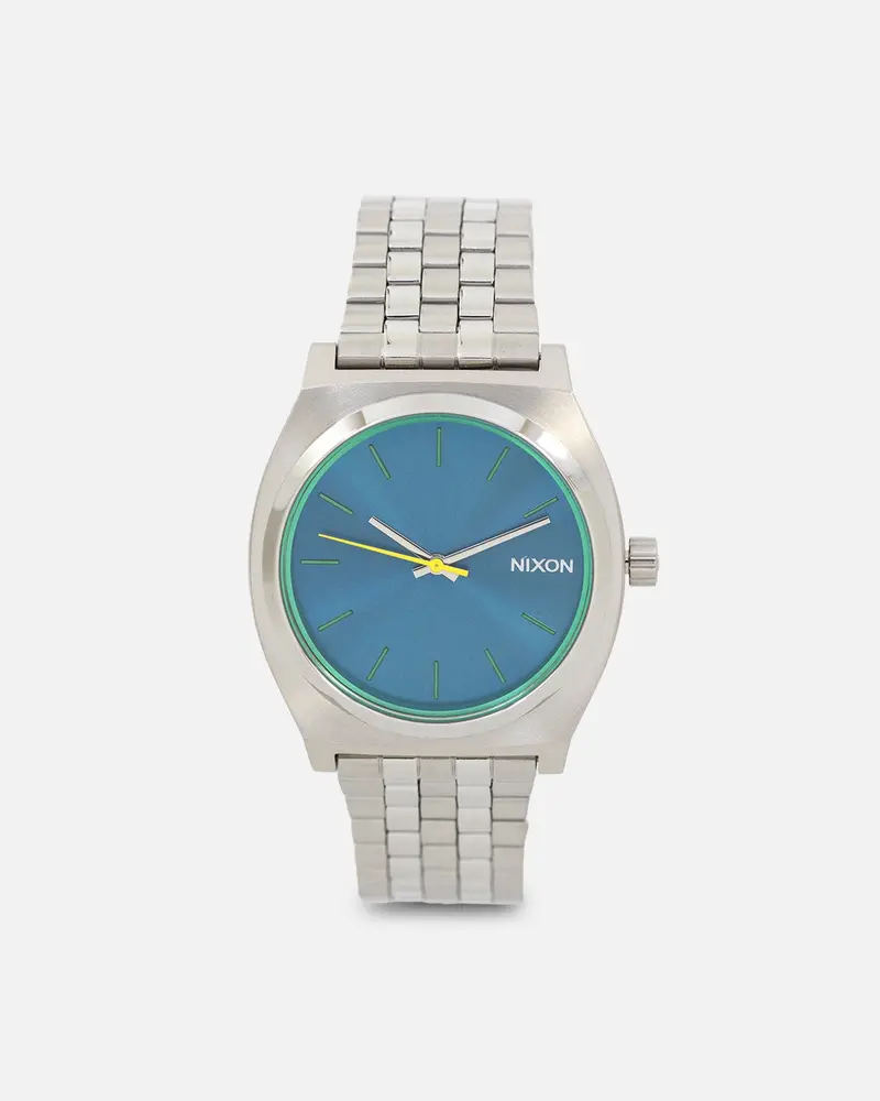 Nixon Time Teller Silver/Blue 1
