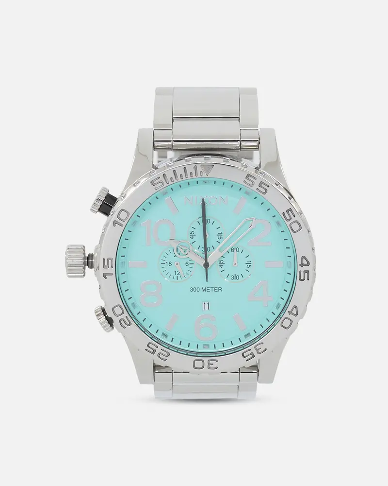 Nixon X Culture Kings 51-30 Chrono Silver/Turquoise 1