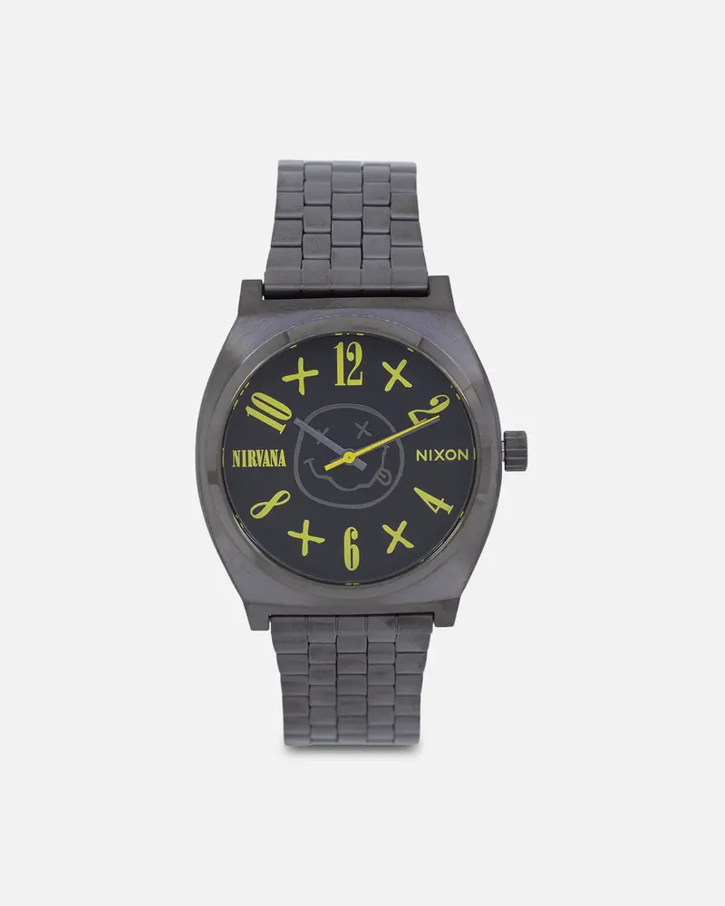 Nixon X Nirvana Time Teller Watch Black Nirvana 1