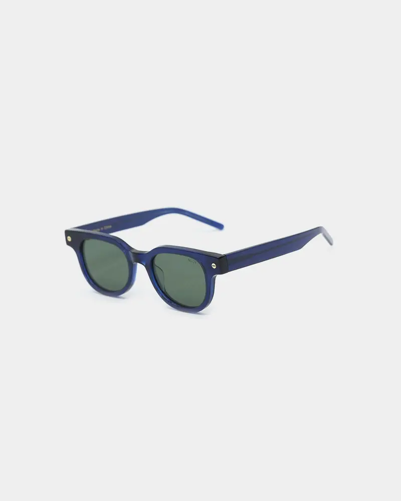 Nuqe Men's Rolled Sunglasses Navy 1