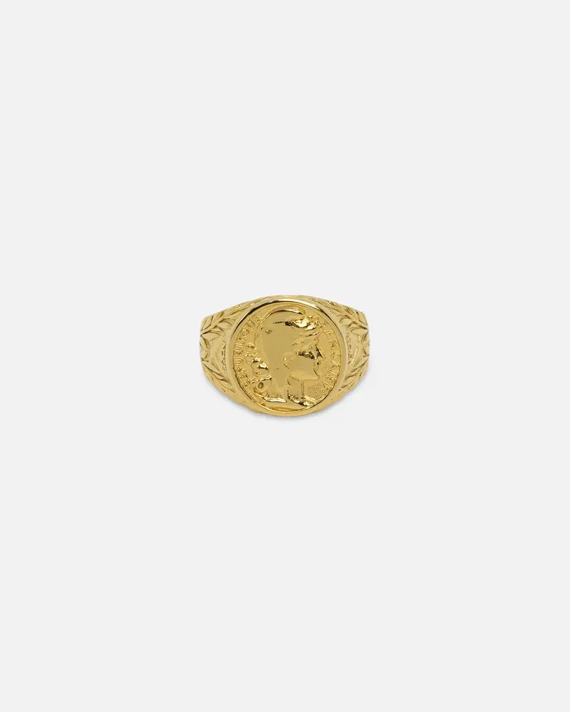 Nxs Gladiator Ring Gold 1