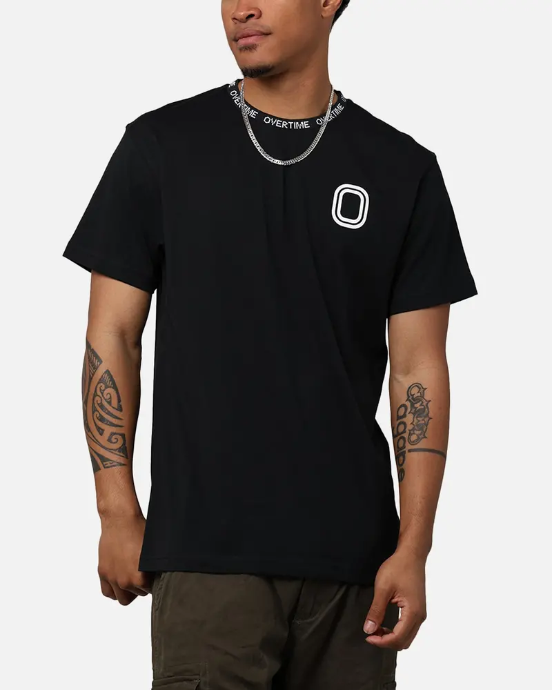 Overtime Rib T-Shirt Black 1