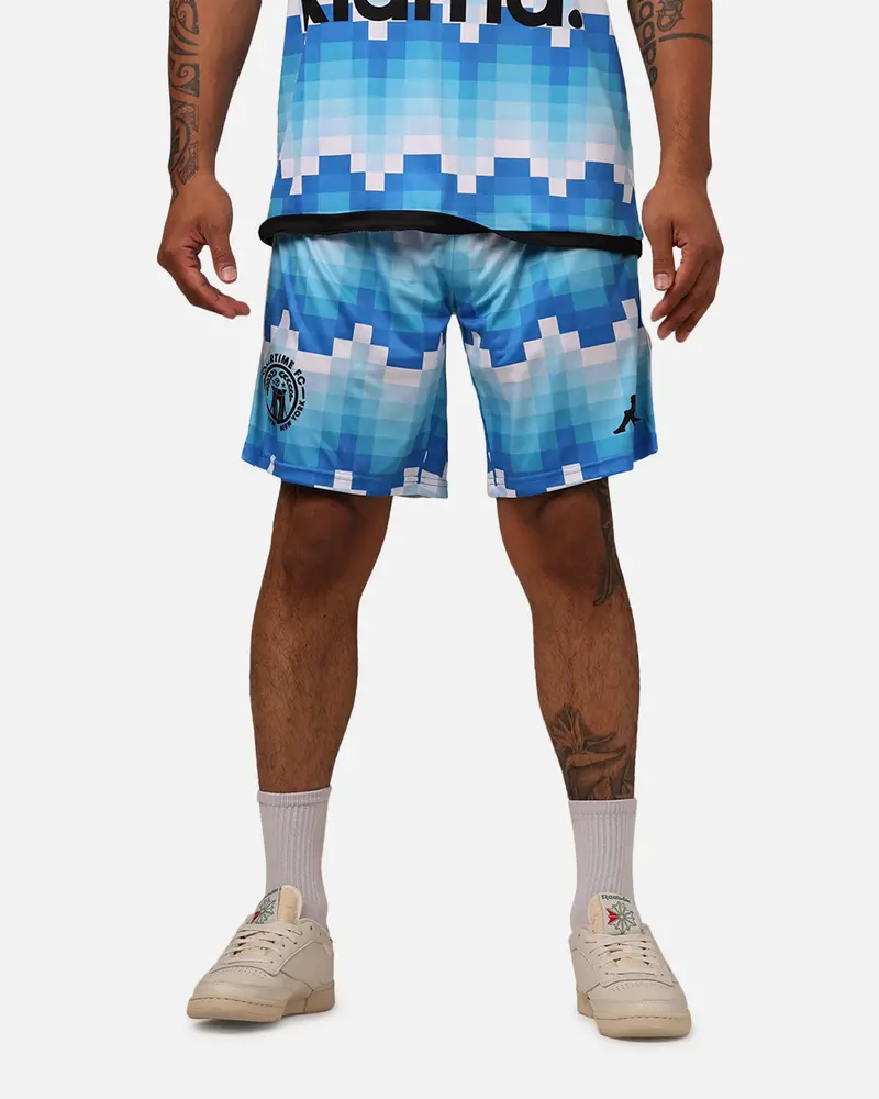 Overtime X Kappa Brooklyn Shorts Blue 1