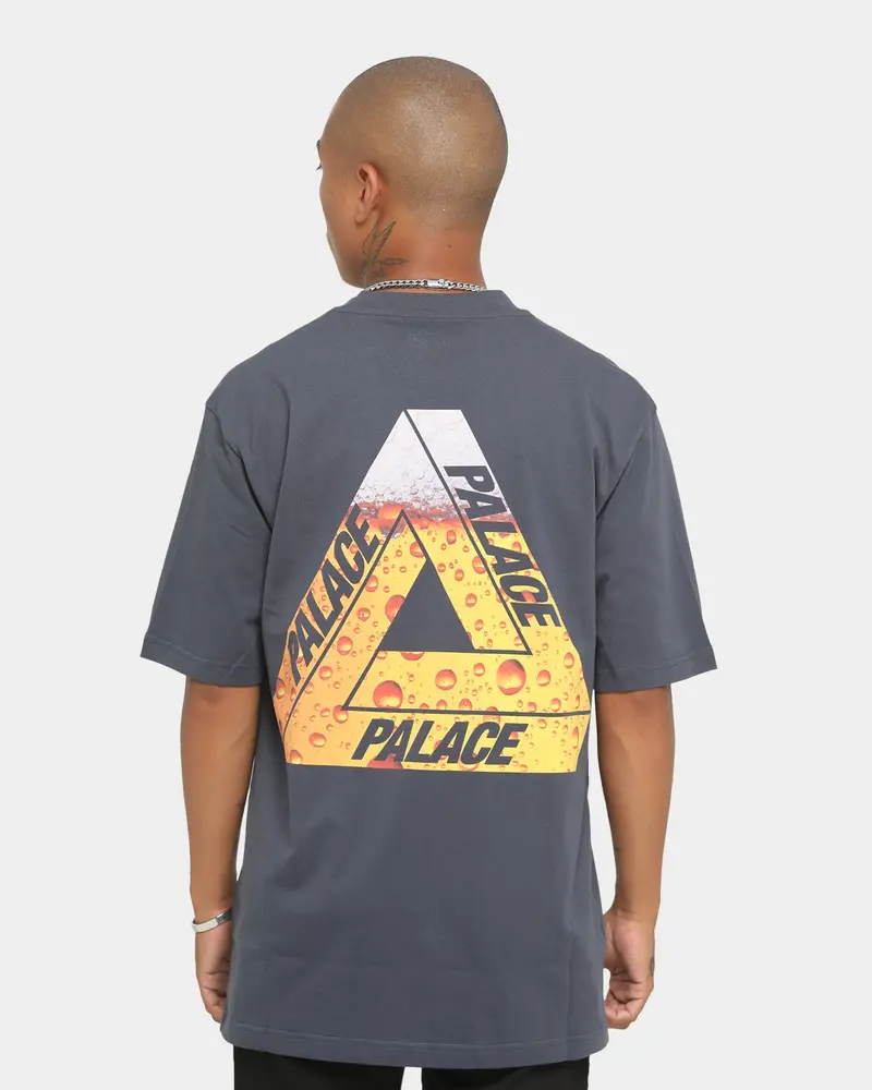 Palace Tri-Lager T-Shirt Navy 1