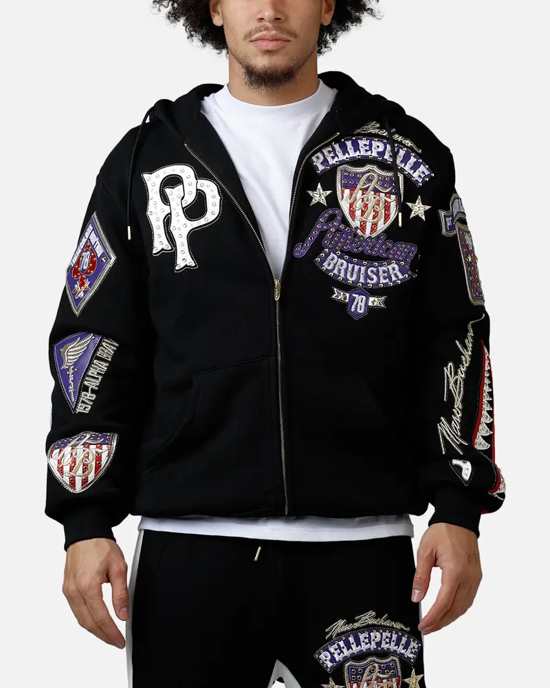 Pelle Pelle Pelle Pelle Hoodie Black 1