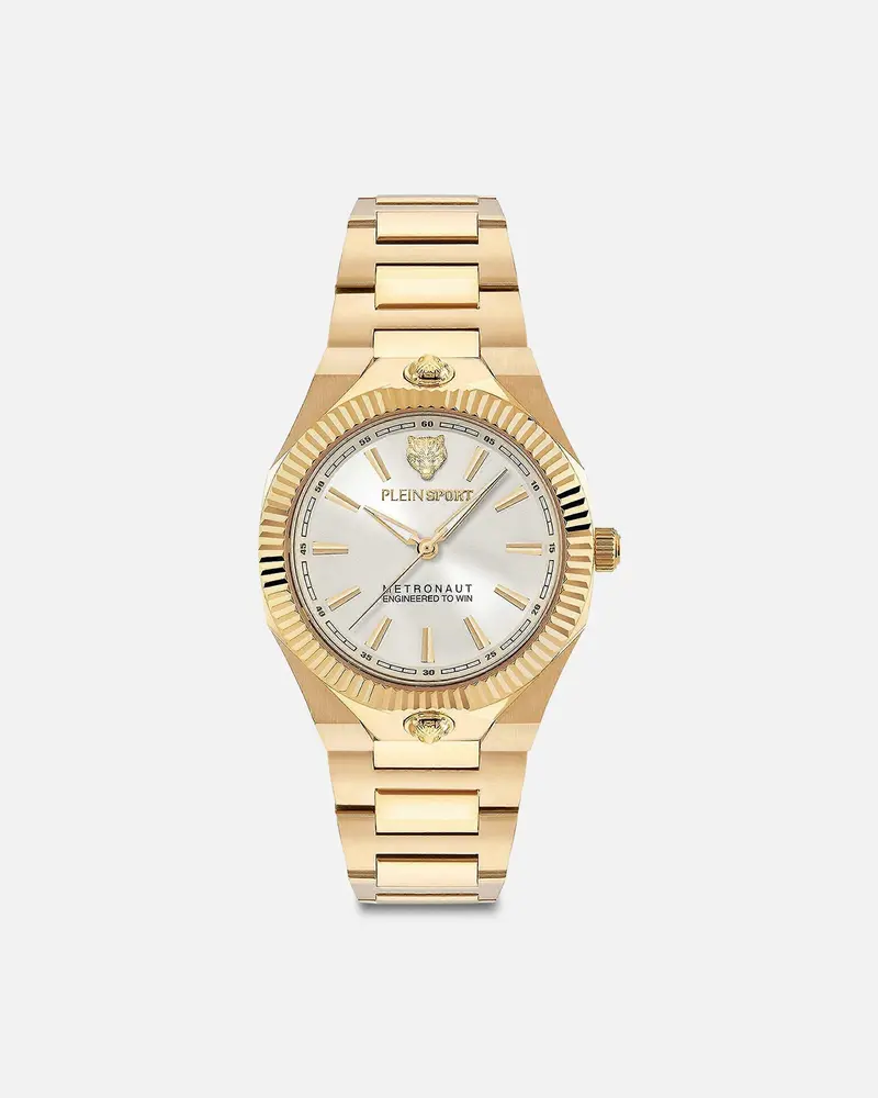 Phillip Plien Sport Metronaut Bracelet Watch Gold 1