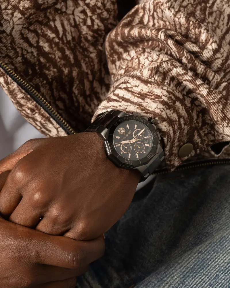 Phillip Plien Sport Titan Bracelet Watch Gunmetal 2