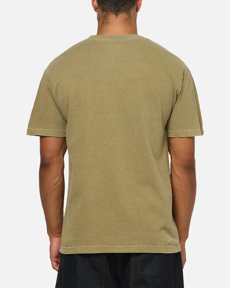 Pierce The Veil Bootleg Devil T-Shirt Army Green 3