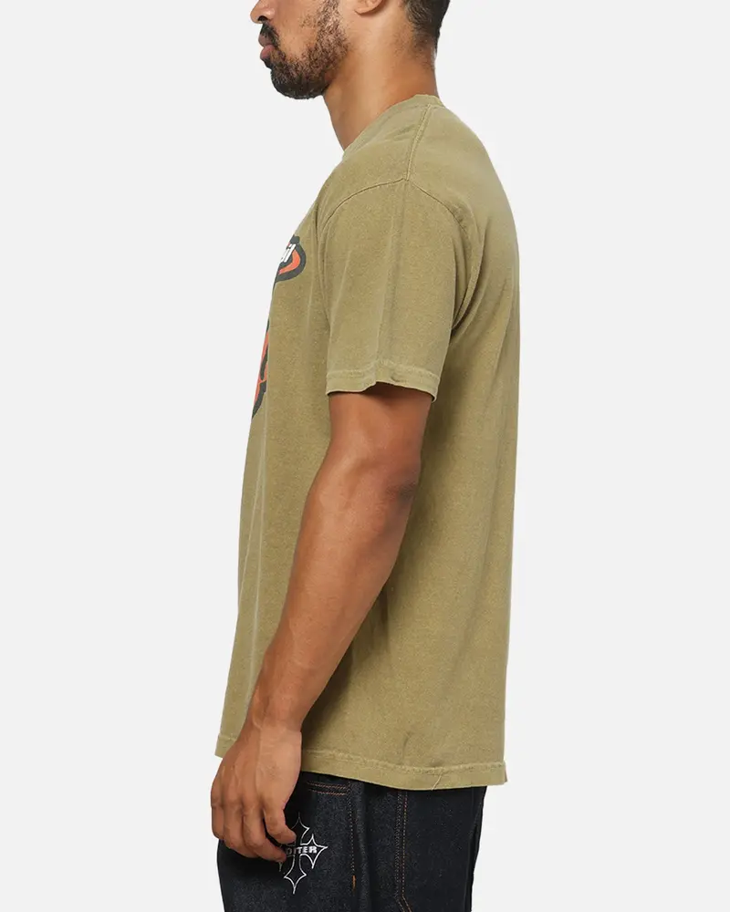 Pierce The Veil Bootleg Devil T-Shirt Army Green 5