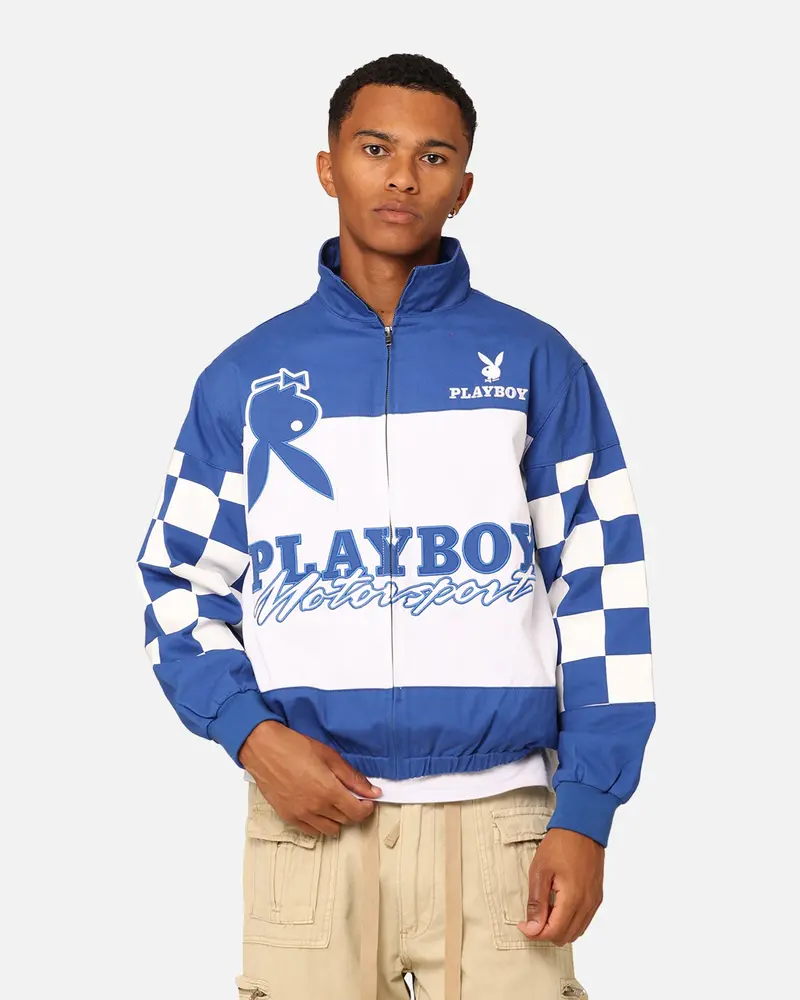 Playboy By Culture Kings Hot Pursuit Jacket Blue 1