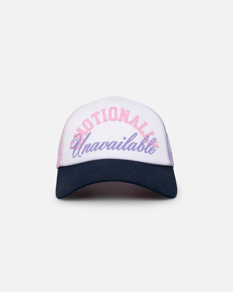 Playboy By Culture Kings Lover Boy Trucker Snapback Pink/Purple 1