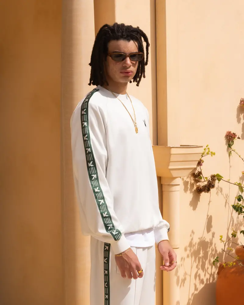 Playboy By Culture Kings Pleasure Crewneck Stone/Green 5