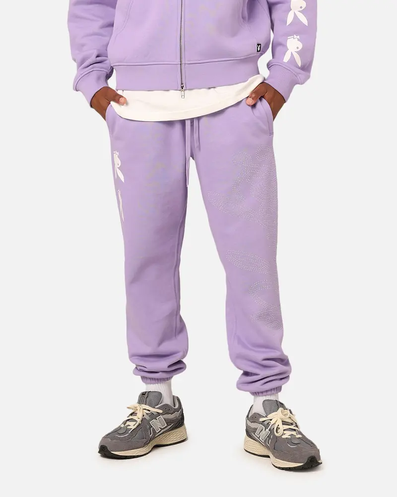 Playboy By Culture Kings Shyne Track Pants Purple 1