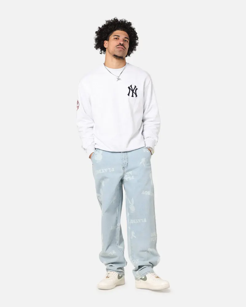 Playboy Mess Denim Jeans Light Indigo 2