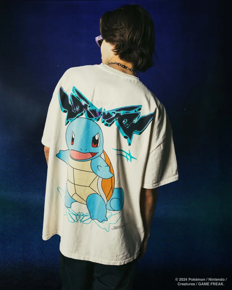 Pokémon By Loiter Squirtle Heavyweight T-Shirt Off White 1
