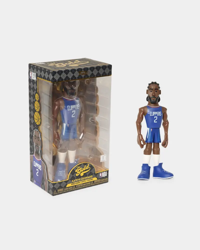 Pop! Pop! Vinyl Gold: Nba Kawhi Leonard Los Angeles Clippers Premium 12" Figure Multi 1