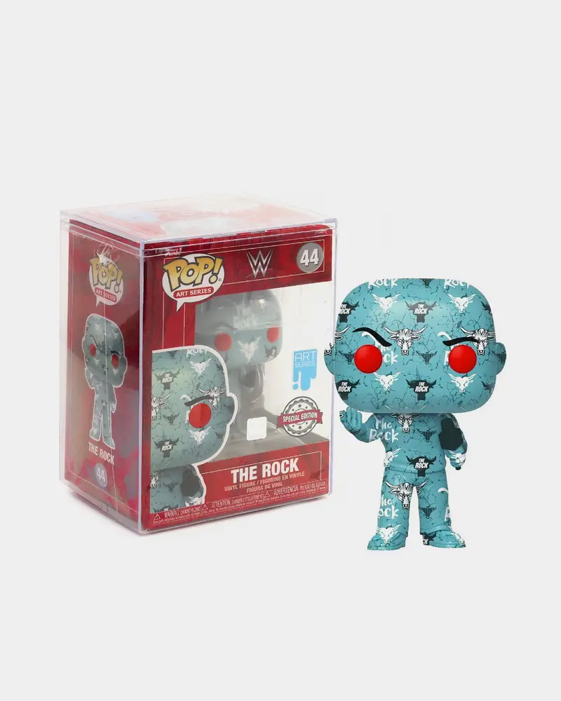 Pop! Vinyl #44 Wwe: The Rock (Artist Series) Figure Multi-Coloured 1