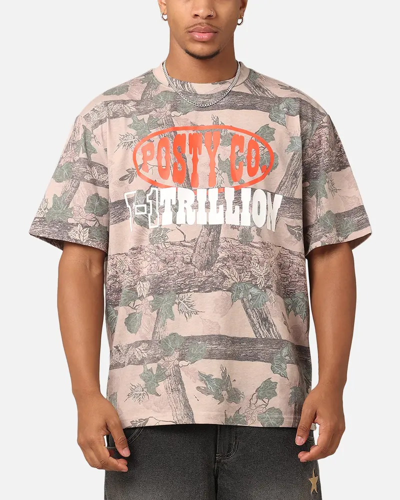 Post Malone Posty Co Camo T-Shirt Camouflage 1