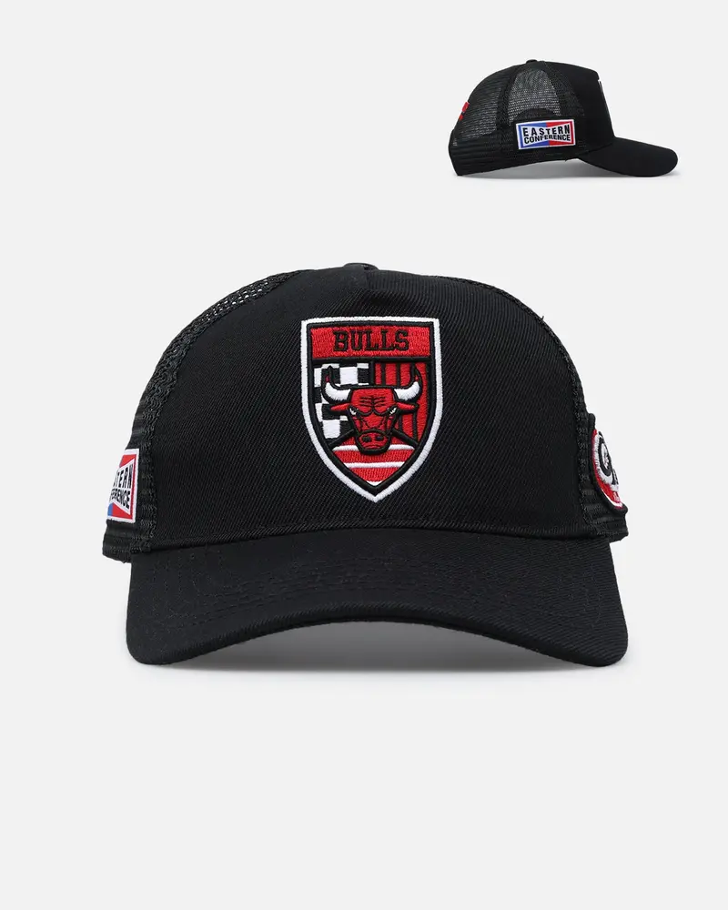 Pro Standard Chicago Bulls Fast Lane Trucker Snapback Black 1