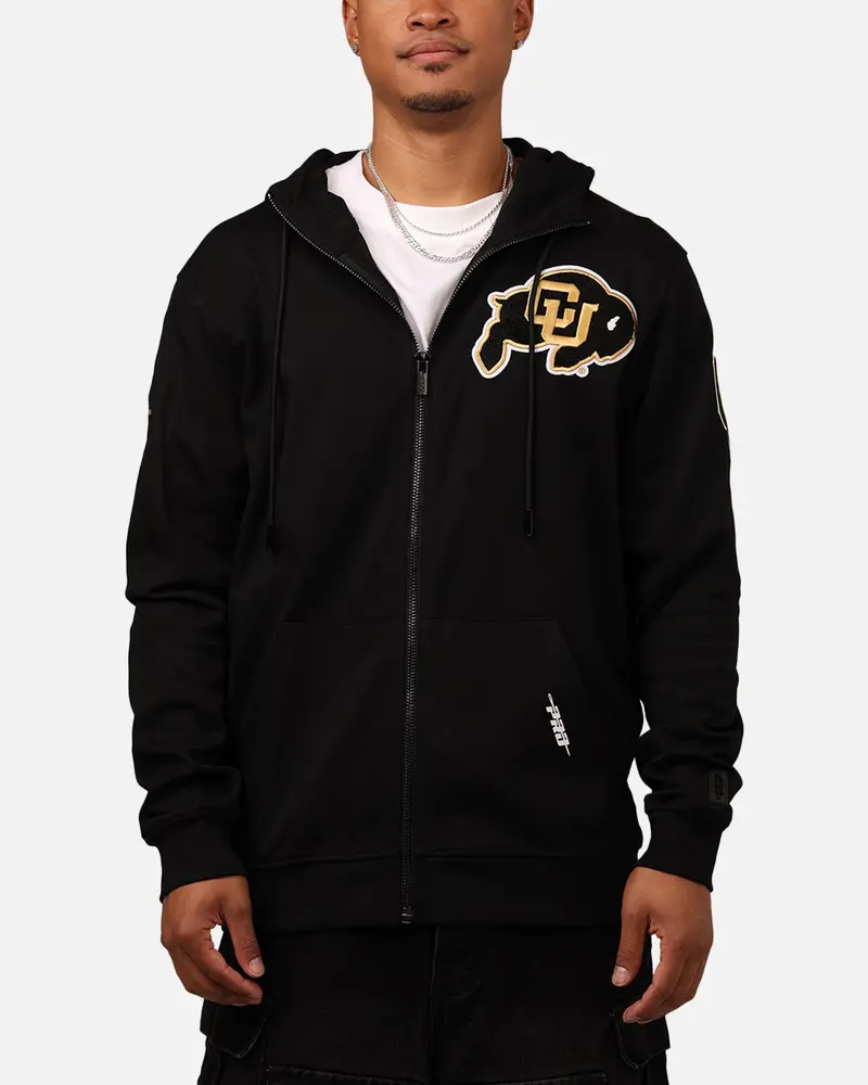 Pro Standard Colorado Buffaloes Classics Full Zip Hoodie Black 1