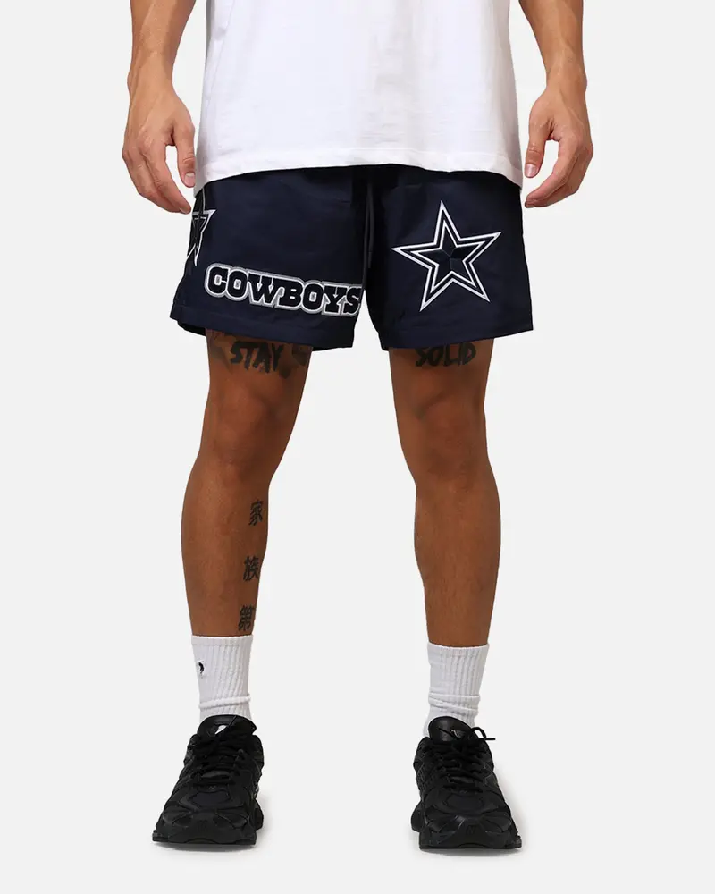 Pro Standard Dallas Cowboys Classic Woven Shorts Midnight Navy 1