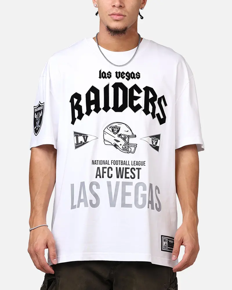 Pro Standard Las Vegas Raiders City Tour Cj Drop T-Shirt White 1