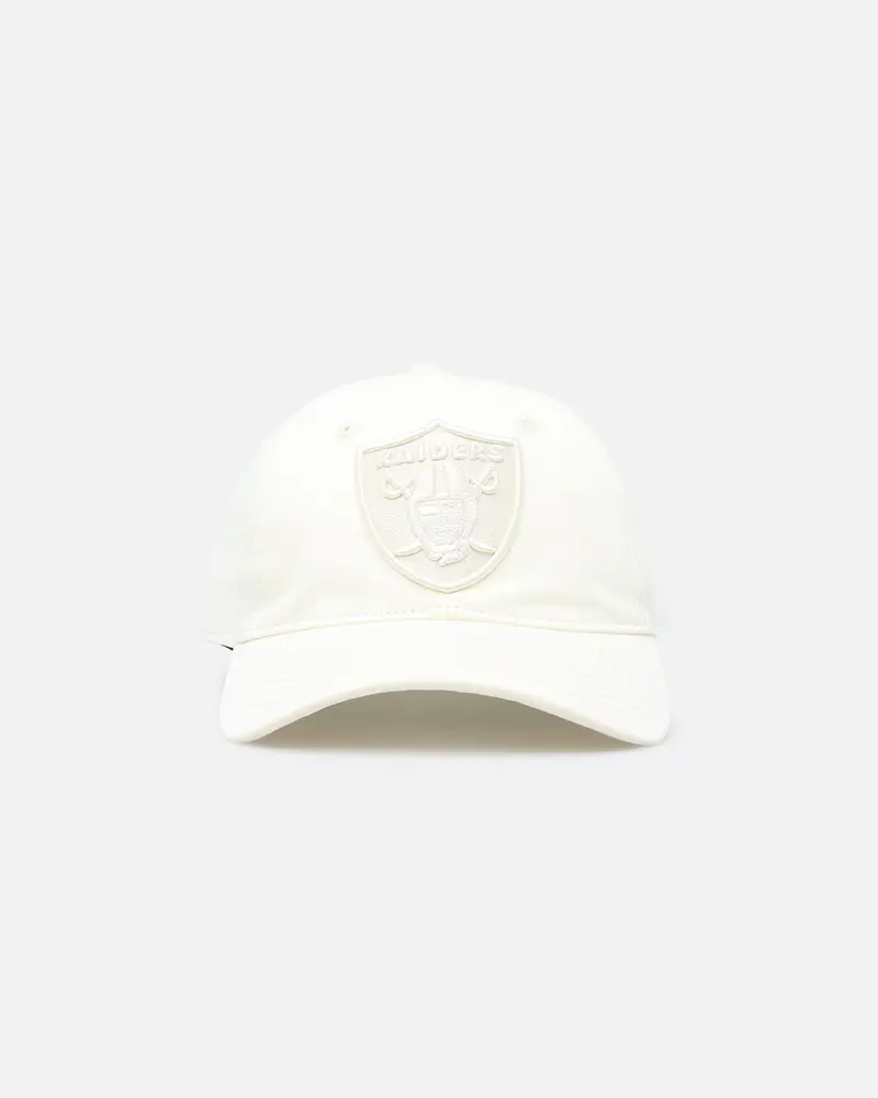 Pro Standard Las Vegas Raiders Dad Hat Strapback Eggshell 1