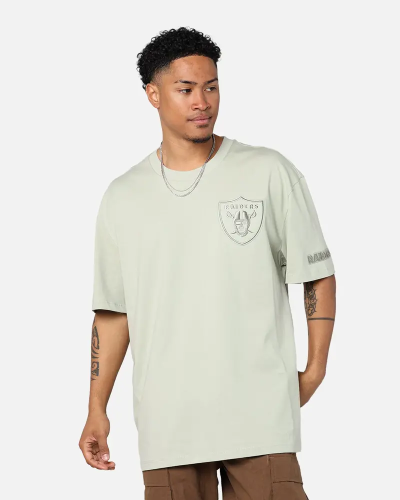 Pro Standard Las Vegas Raiders Drop Shoulder T-Shirt Moss 1