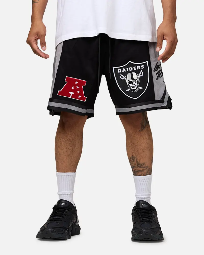 Pro Standard Las Vegas Raiders Fast Lane Dk 2.0 Shorts Black 1