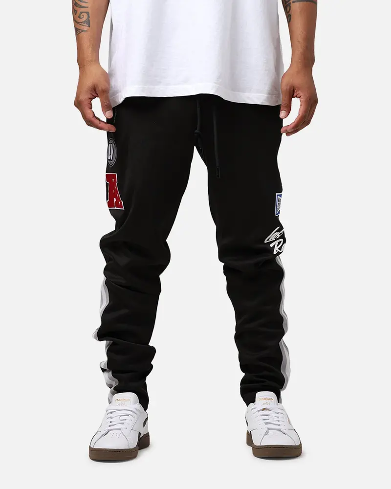 Pro Standard Las Vegas Raiders Fast Lane Track Pants Black 1