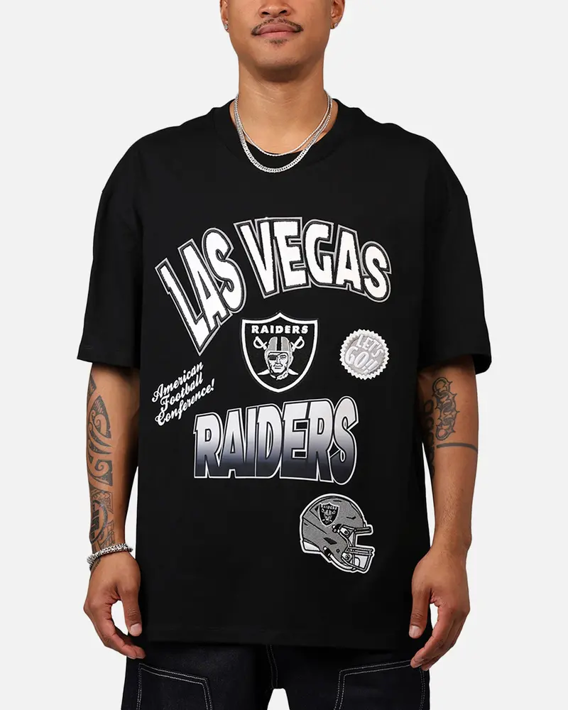 Pro Standard Las Vegas Raiders Turn It Up T-Shirt Black 1