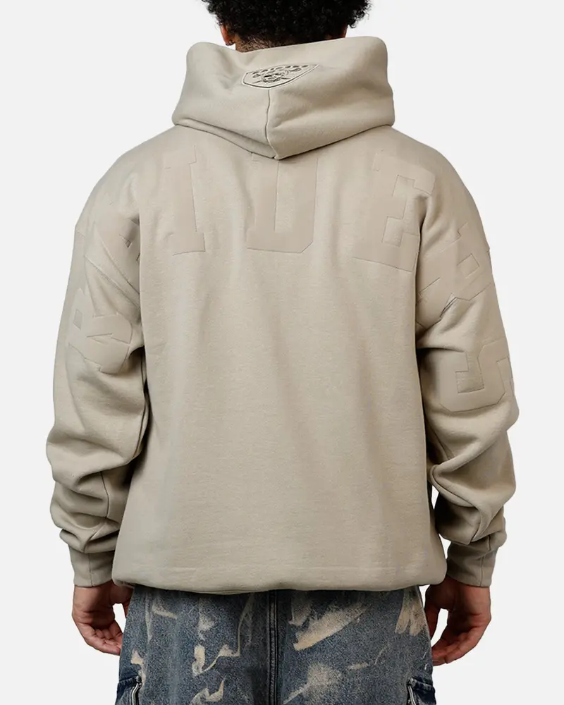 Pro Standard Las Vegas Raiders Wingspan Hoodie Taupe 1