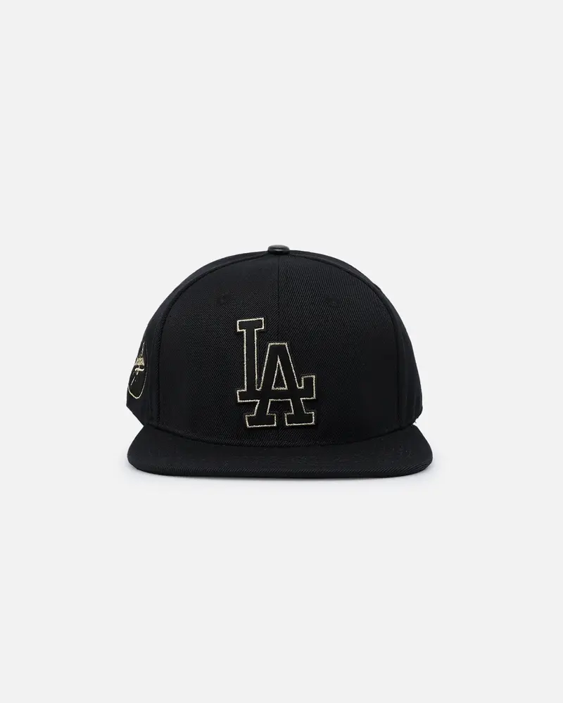 Pro Standard Los Angeles Dodgers Black & Gold Snapback Black 1