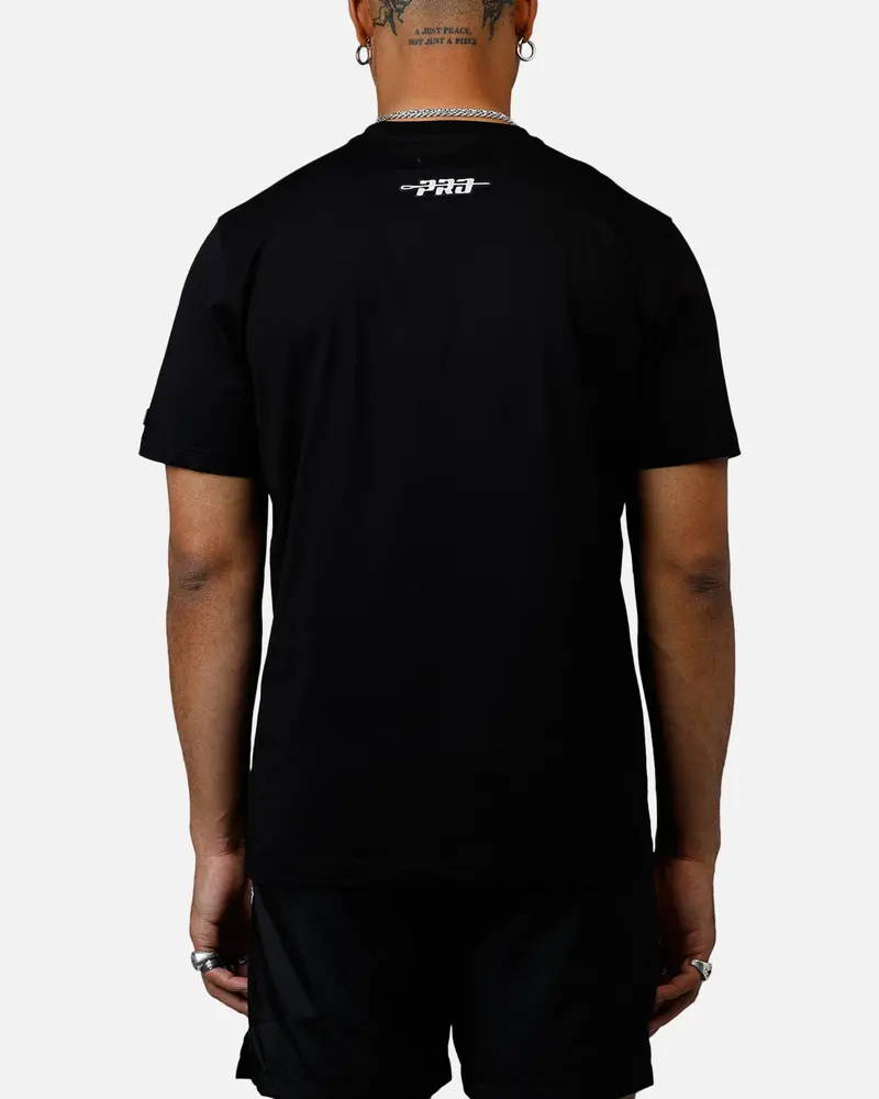 Pro Standard Los Angeles Dodgers Chenille T-Shirt Black 2