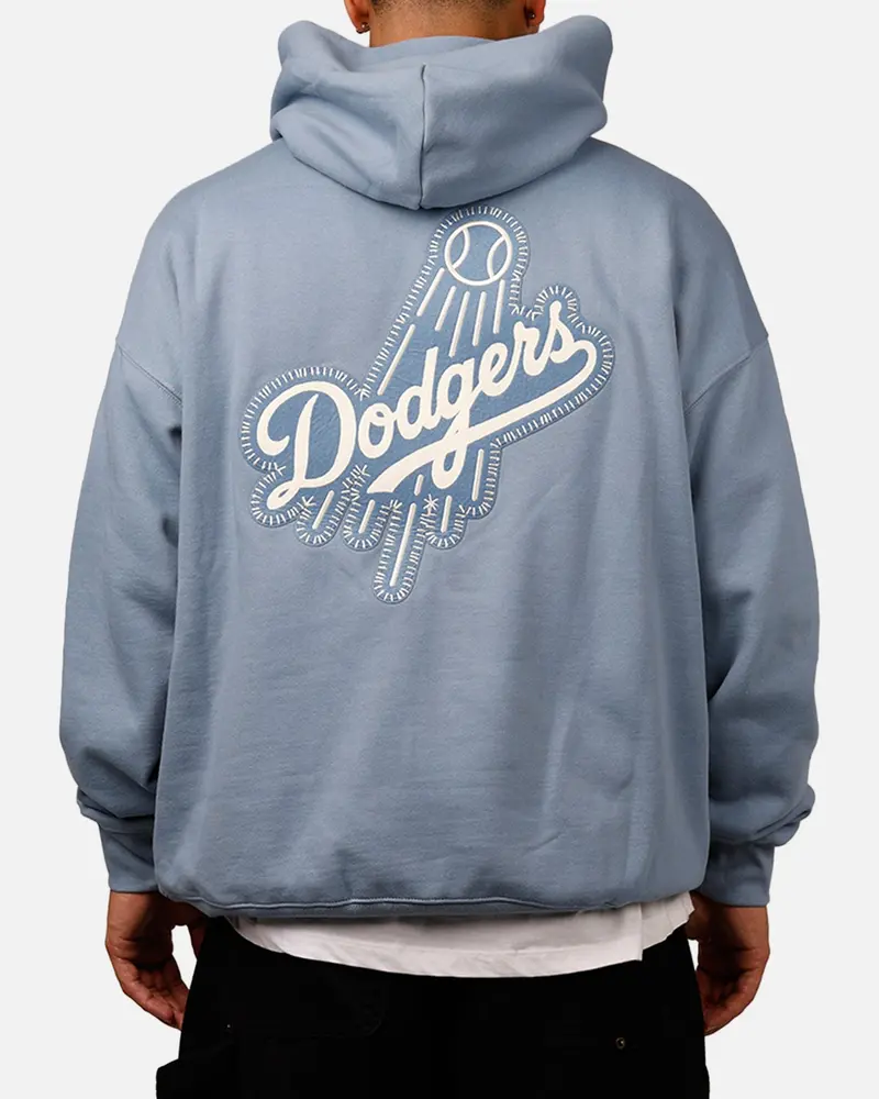 Pro Standard Los Angeles Dodgers 'Dodgers Tapestry' Hoodie Blue 1