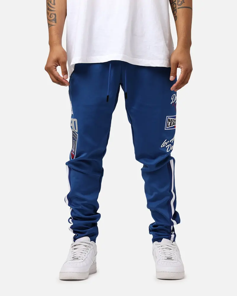 Pro Standard Los Angeles Dodgers Fast Lane Track Pants Dodger Blue 1