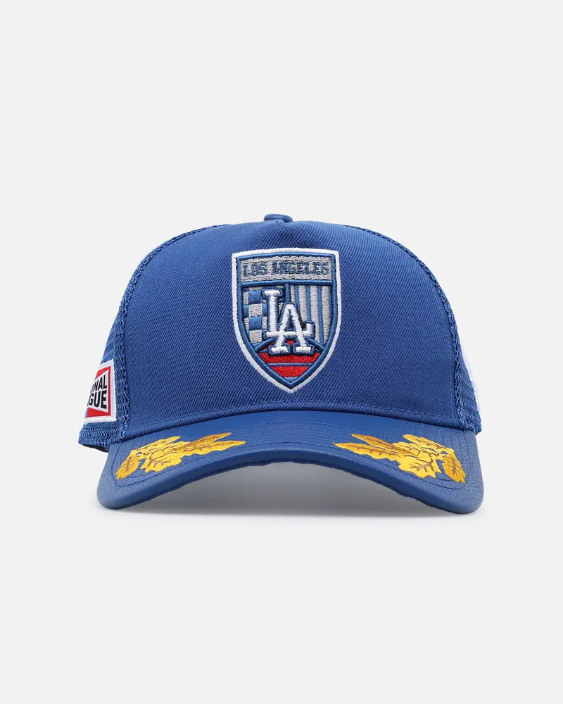 Pro Standard Los Angeles Dodgers Fast Lane Trucker Strapback Dodger Blue 1
