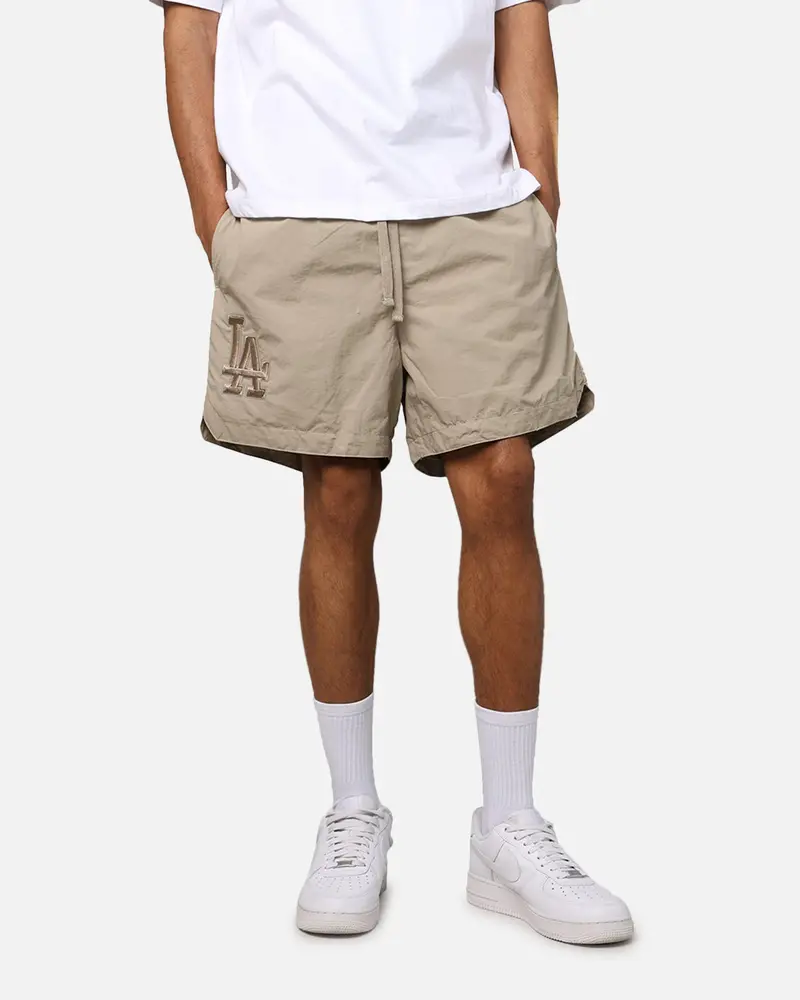 Pro Standard Los Angeles Dodgers Neutral 2.0 Shorts Taupe 1